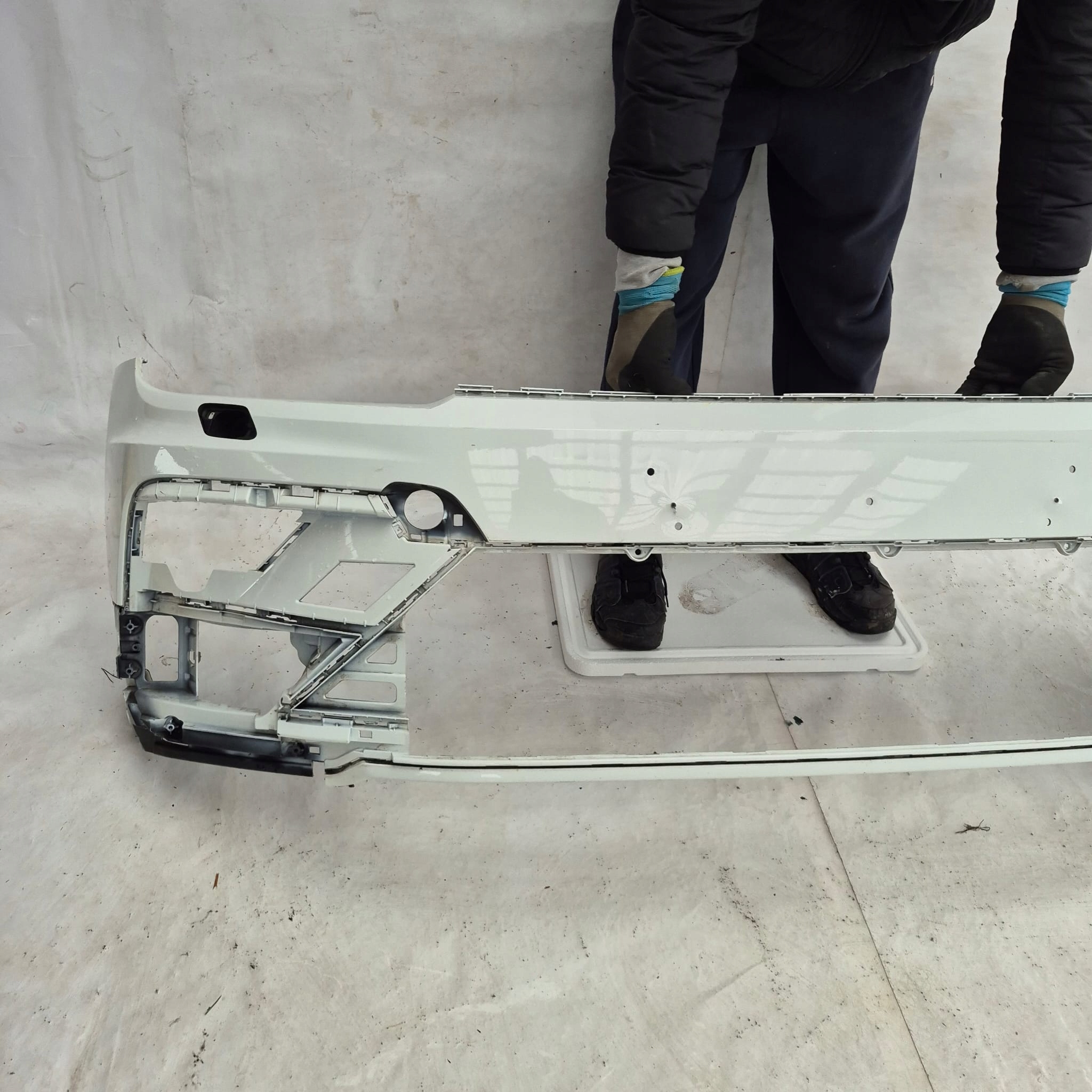 VW TIGUAN II 5NN R-LINE ALLSPACE 16- bumper front front washer