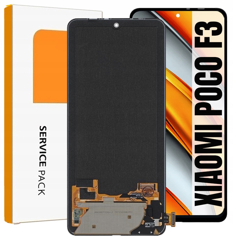 Displej Pro Xiaomi Poco F3 Lte 5G Originální LCD Displej
