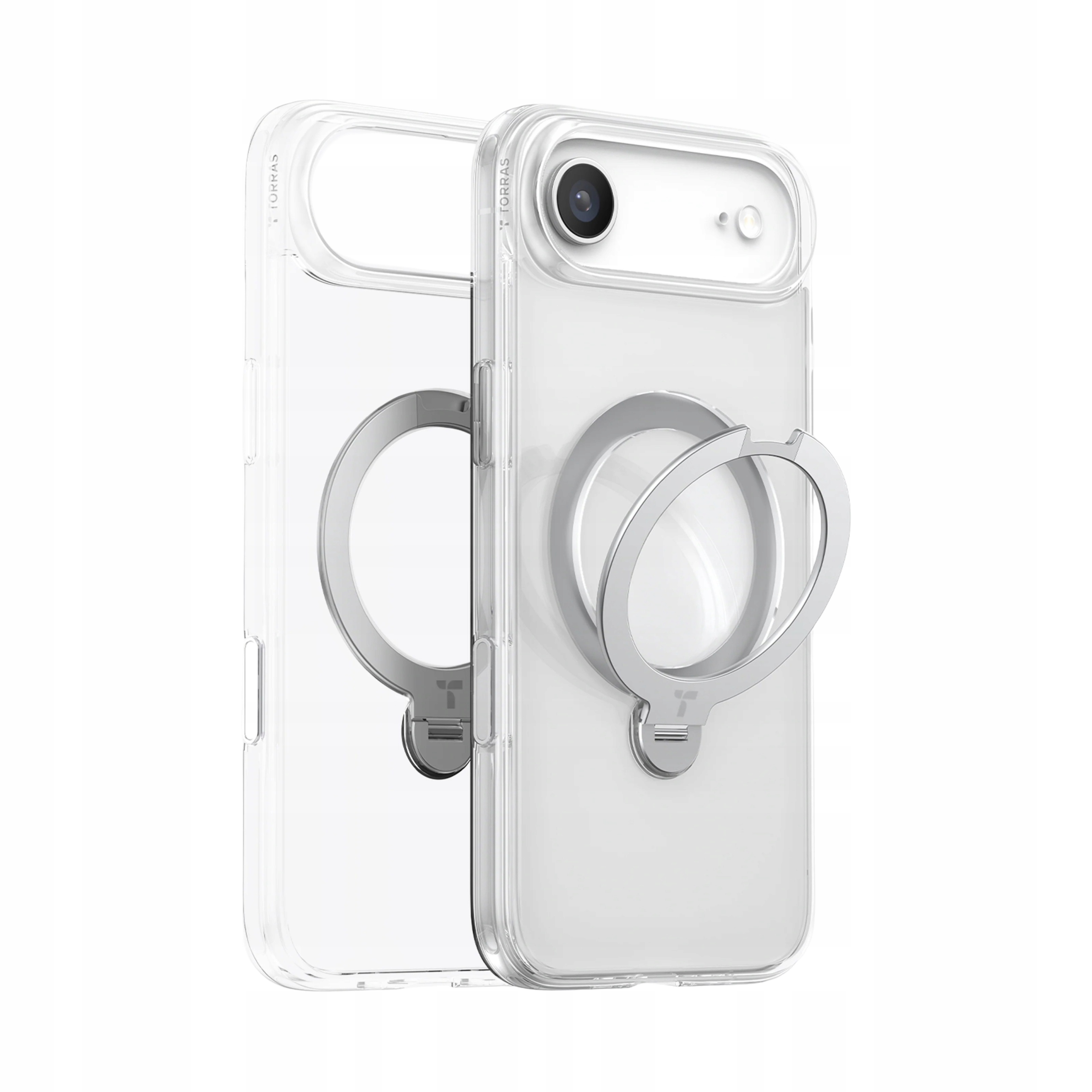 Pouzdro Torras Ostand Q3 Spin MagSafe Pouzdro 17 Air, čiré