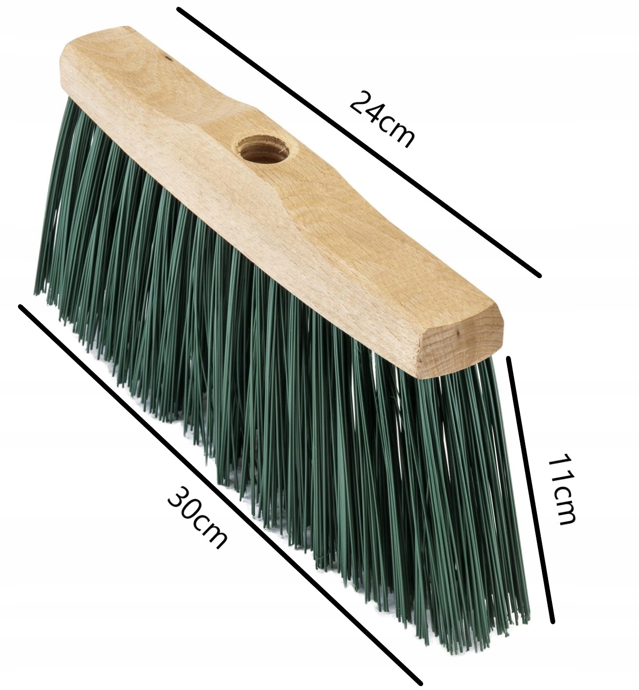 MIOTŁA GOSPODARCZA ULICÓWKA OGRODOWA SZCZOTKA 25cm Marka TurboTools