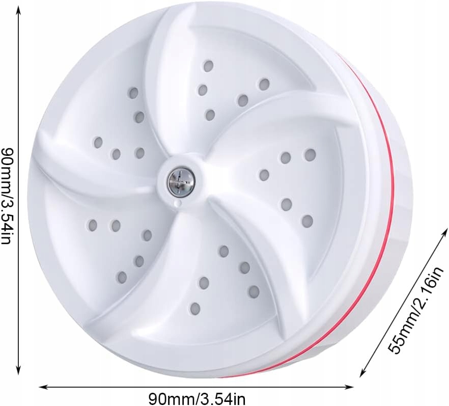 MINI PRALKA PRZENOŚNA USB turystyczna TURBOWASH Marka inna