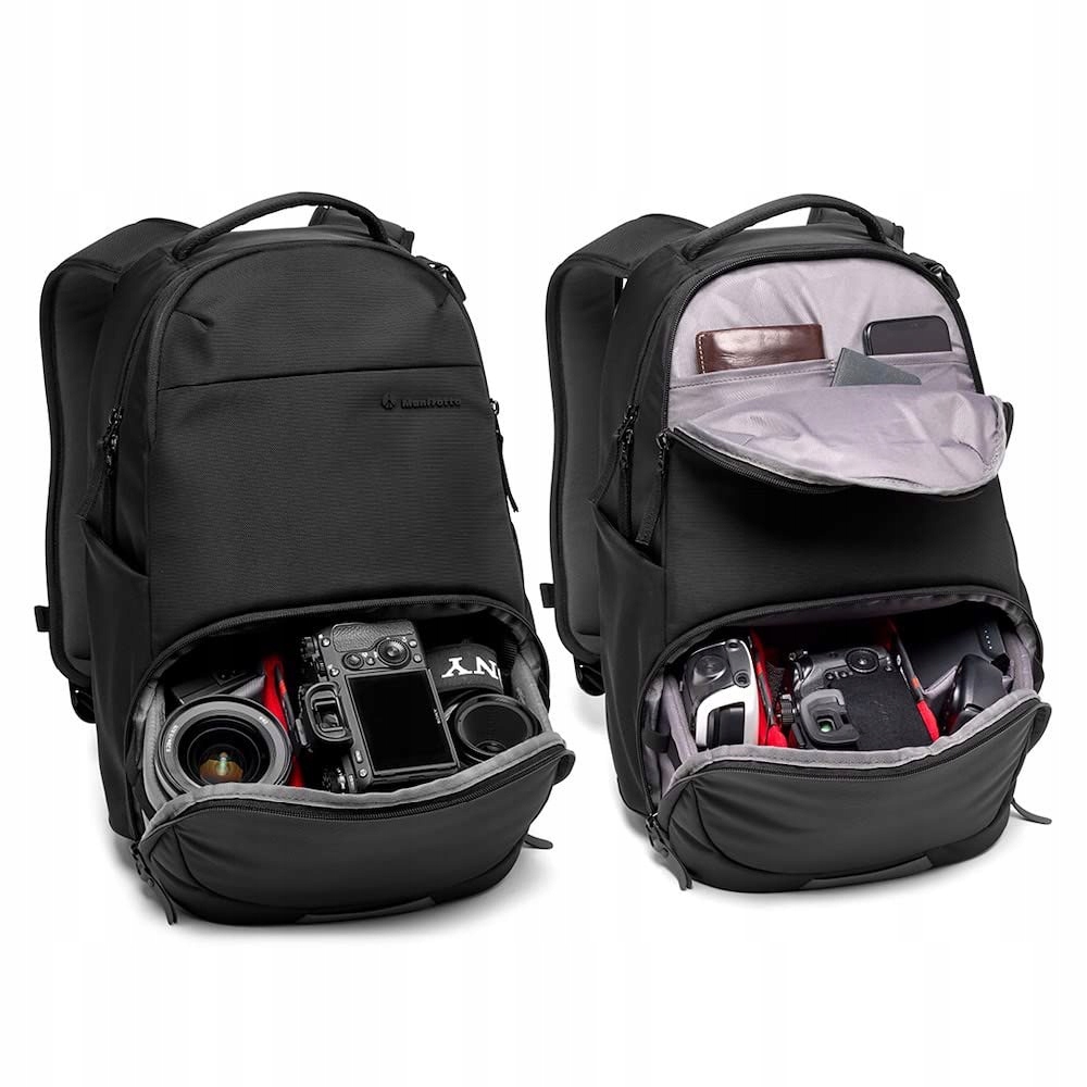 MANFROTTO Plecak Na Aparat I Laptop Z Przegrodami Na Obiektywy I Statyw — miniatura 5