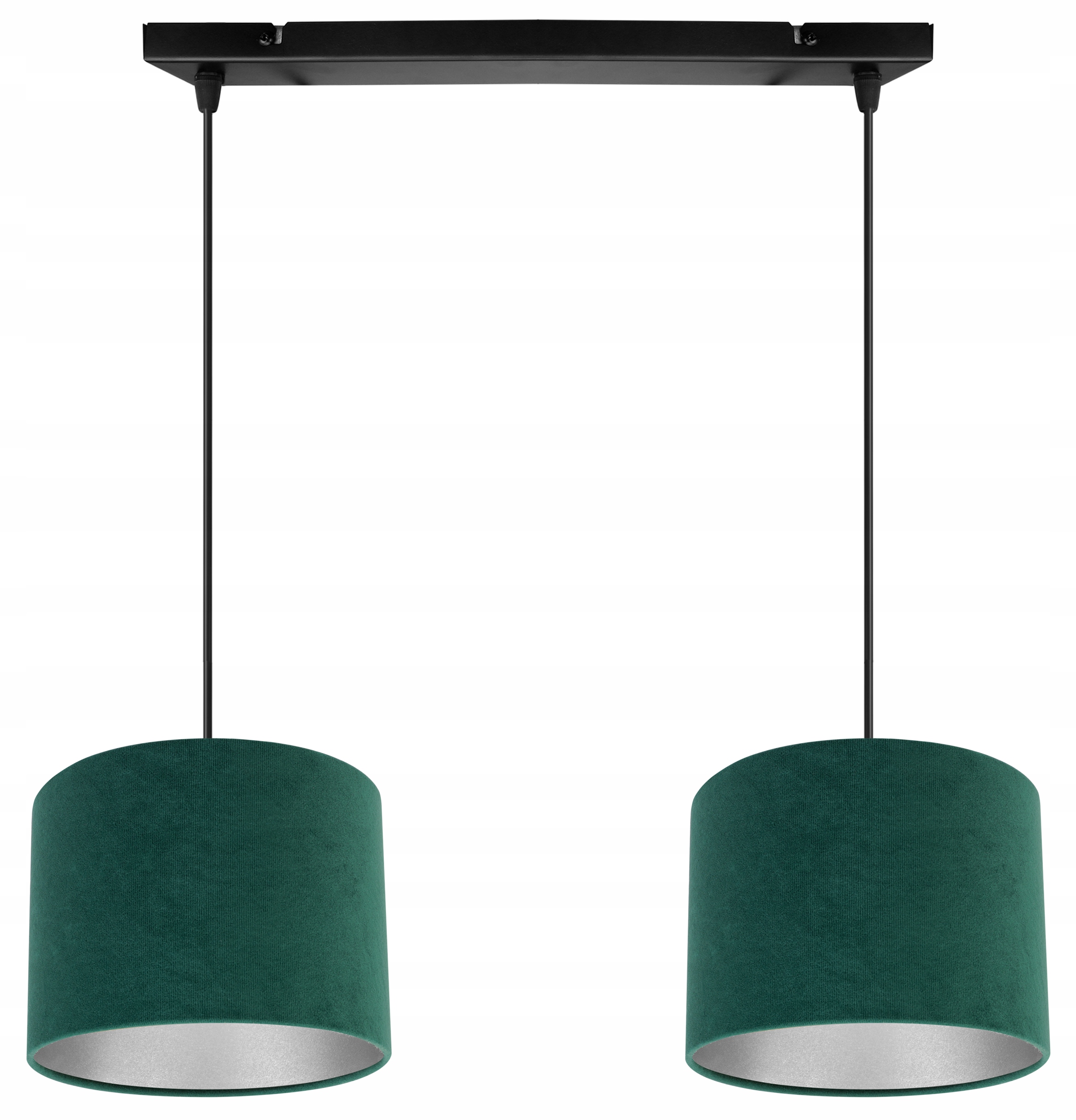 Závěsné Stropní Svítidlo Lustr Lišta Chromová Stínidlo Lišta Moderní Velur