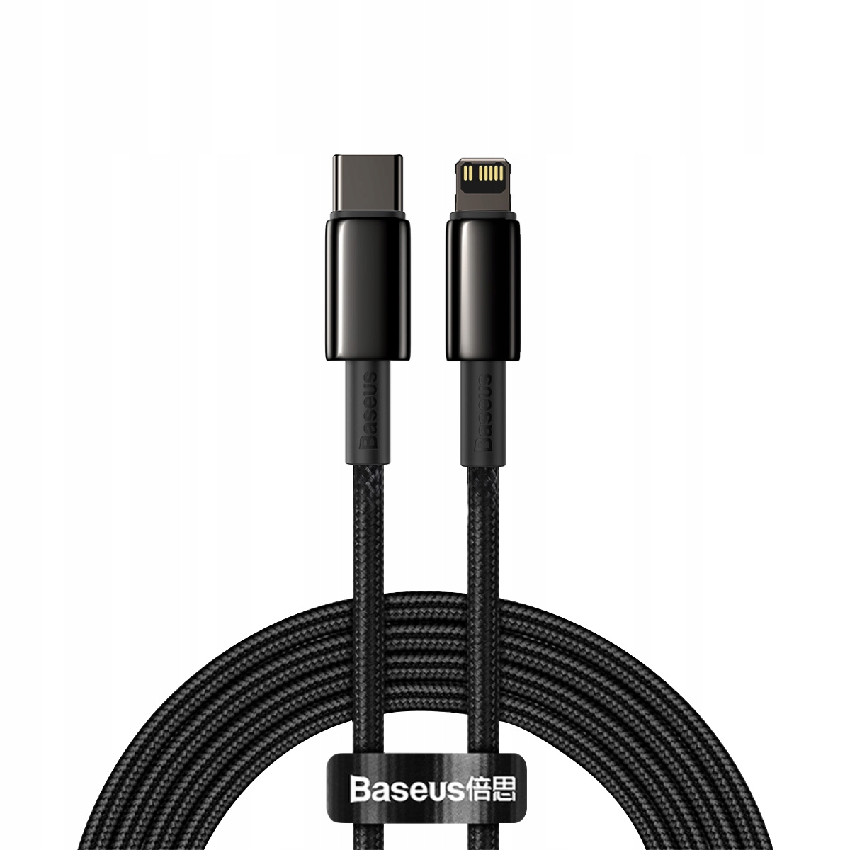 Кабель Baseus USB Type C - Apple Lightning 2 м Черный