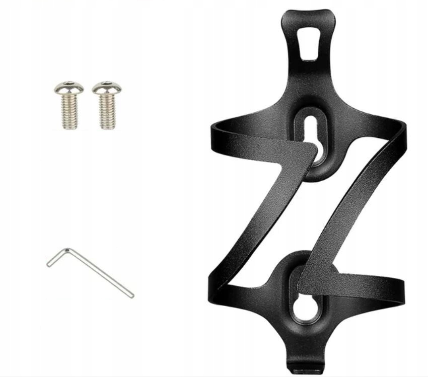 KOSZYK NA BIDON UCHWYT ROWEROWY ALUMINIUM - CZARNY Marka RockBros
