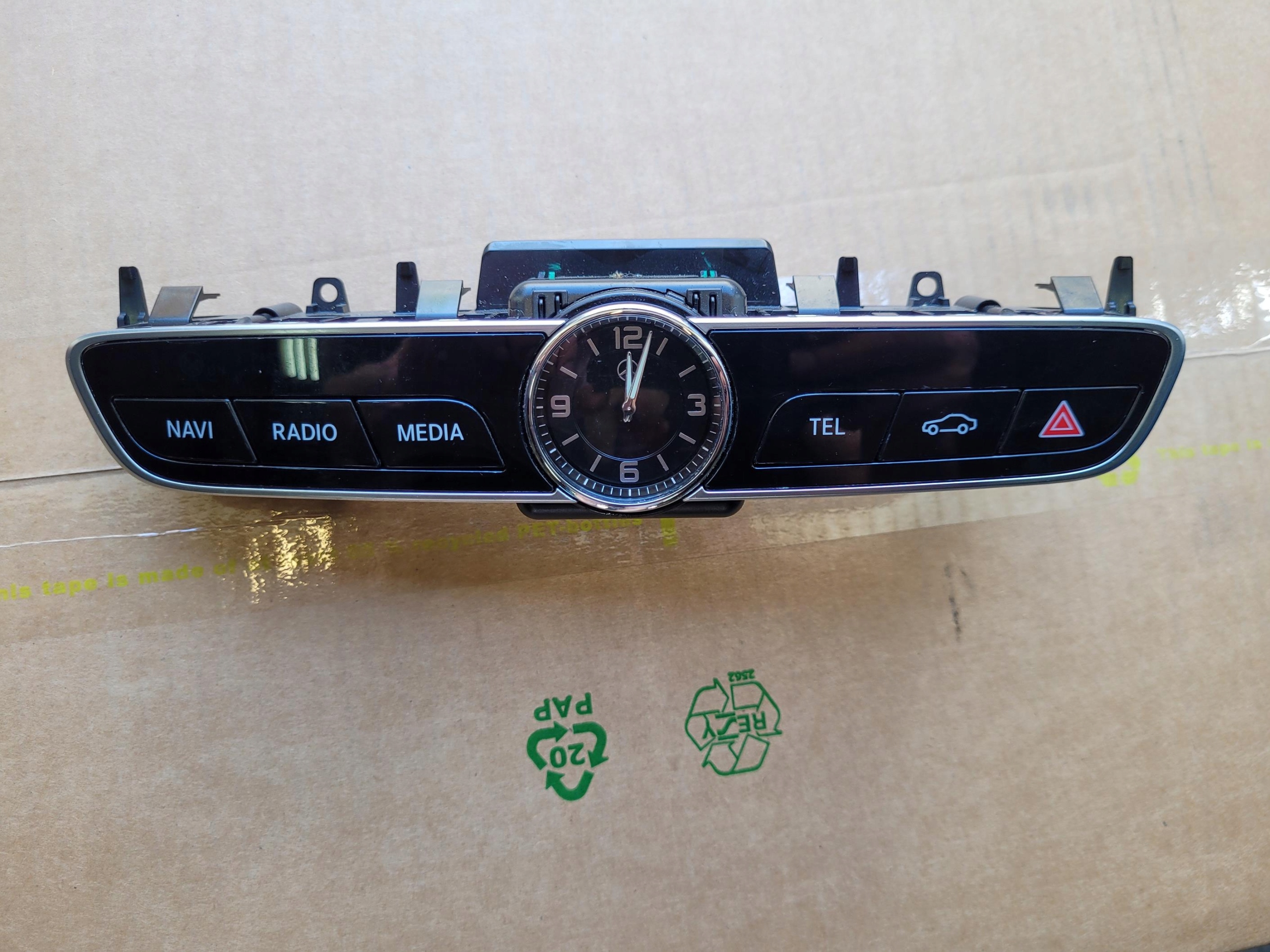 control panel clock A2138272000 A2139054603 MERCEDES W213 S213 E