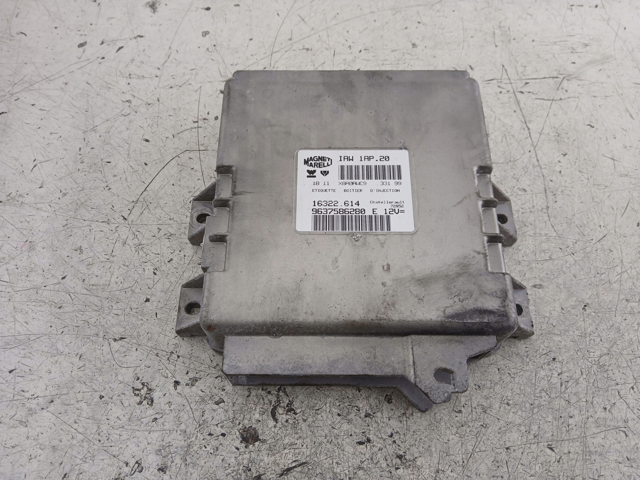 CITROEN BERLINGO e 1.6 Centralina Motore 9637586280