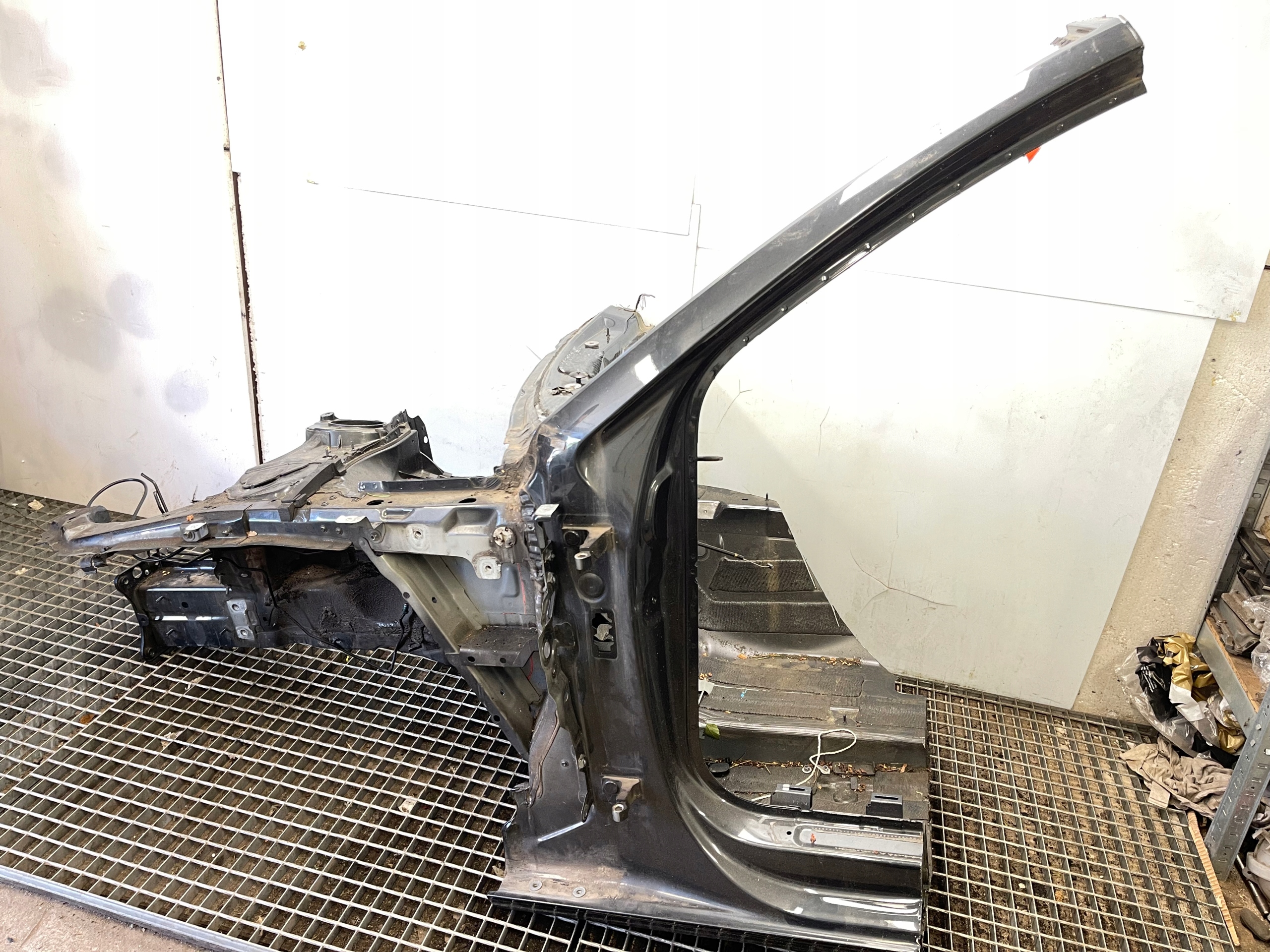 AUDI A4 B9 quarter FARTUCH quarter front left original LAKIER LX7L