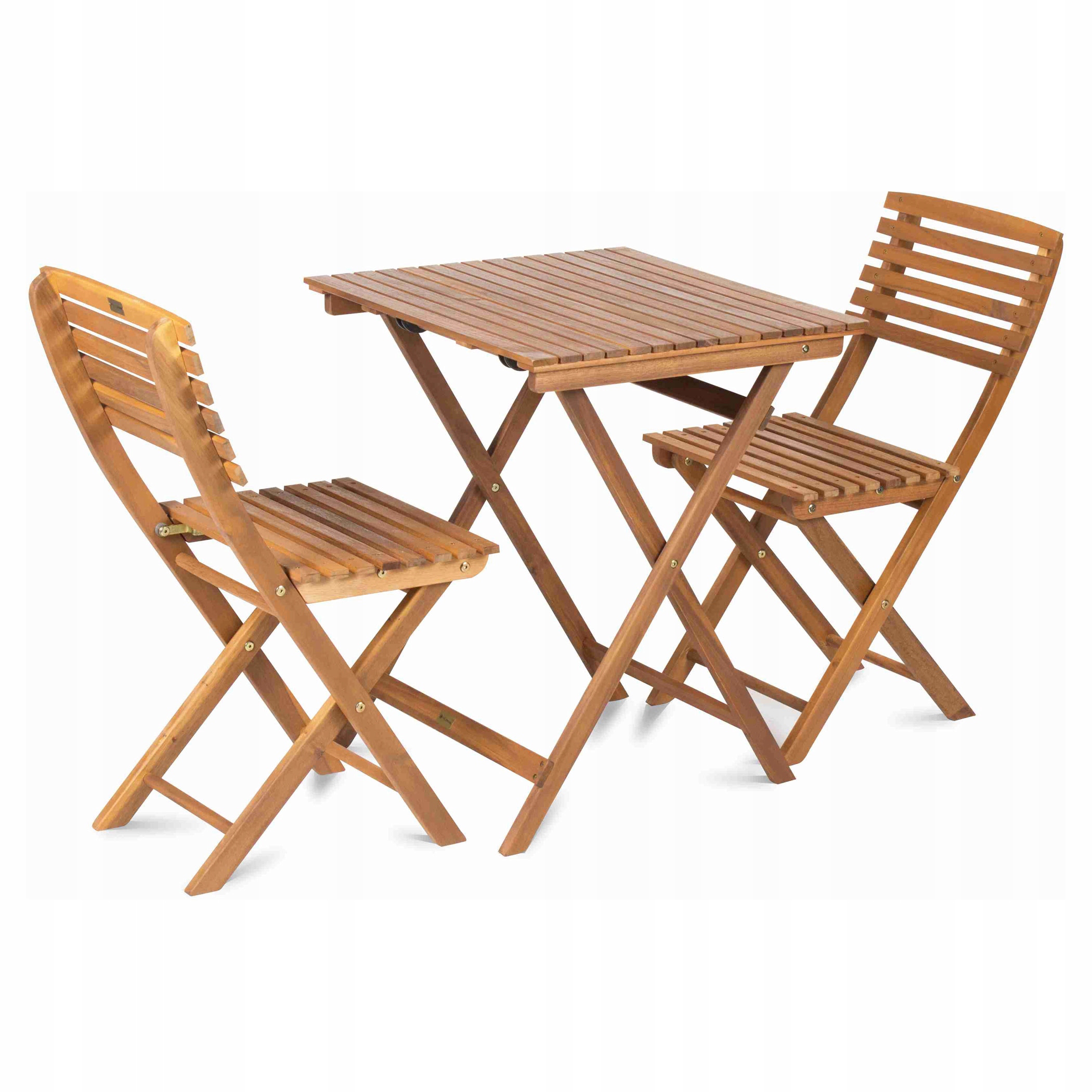 Záhradný set Fdzn 4010-T Fieldmann 2 stoličky stolík z akácie