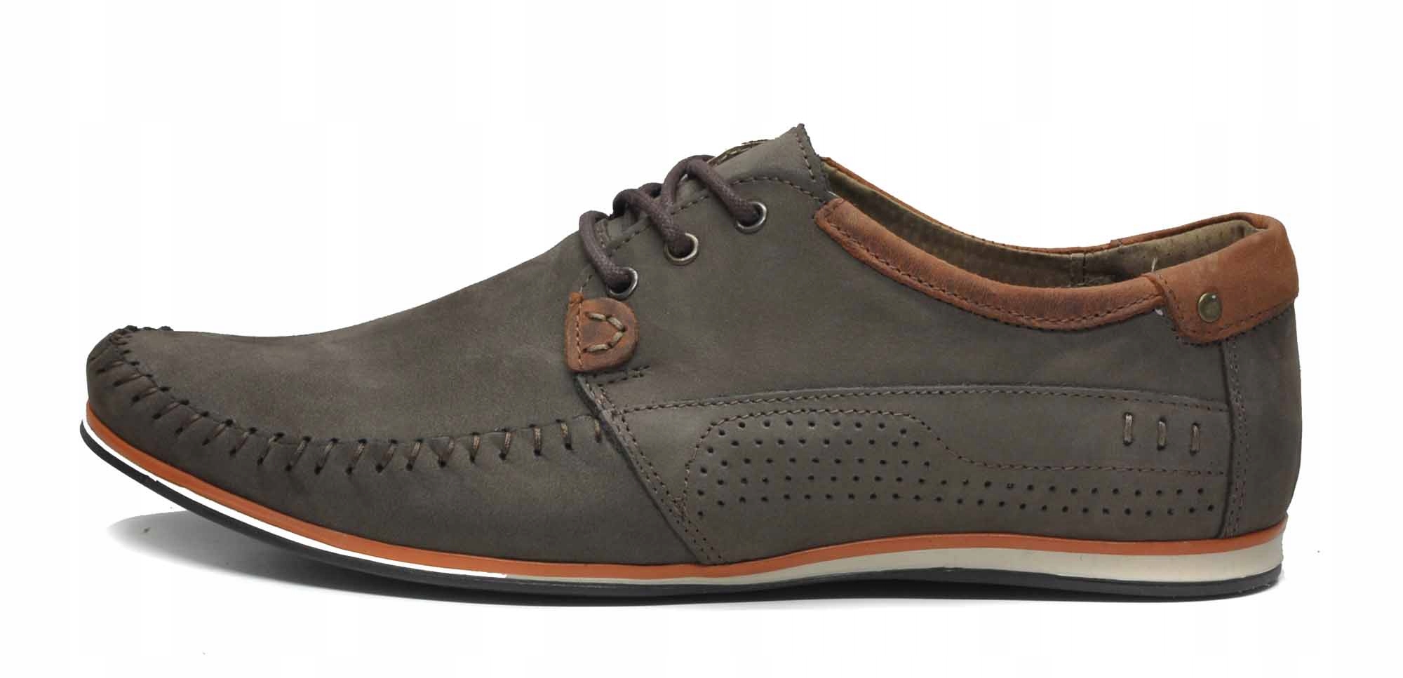 Komodo 875 Brąz Mokasyn Półbuty R.42