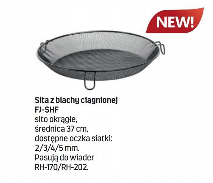D Sito Lux 37cm Oczko 4x4mm Jaxon FJ-SHF4X4