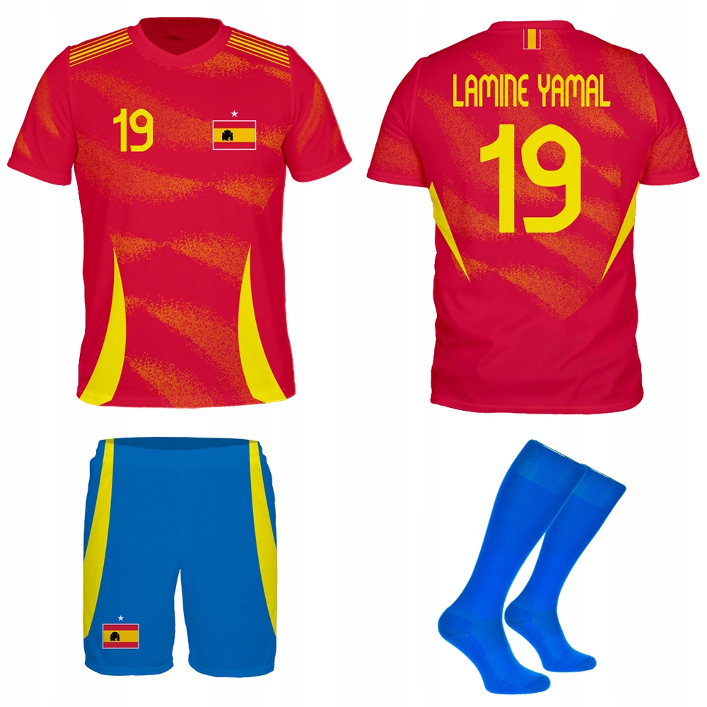 Yamal Španělsko komplet oblečení štulpny velikost 122