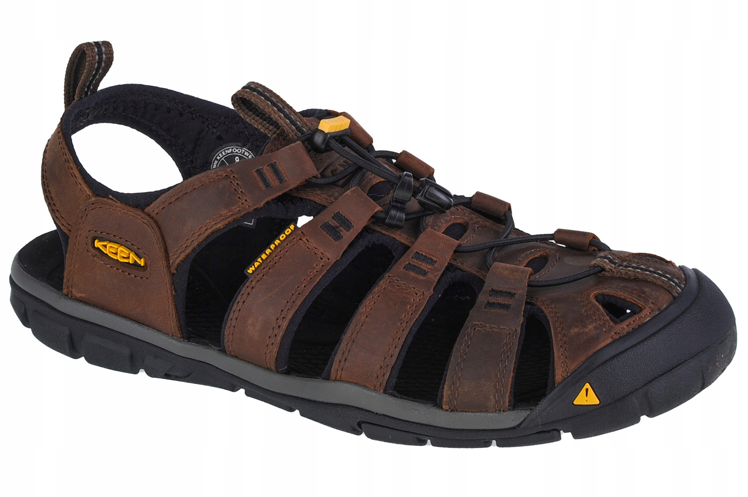 Keen Clearwater Cnx [47] Pánské kožené sandály, hnědé