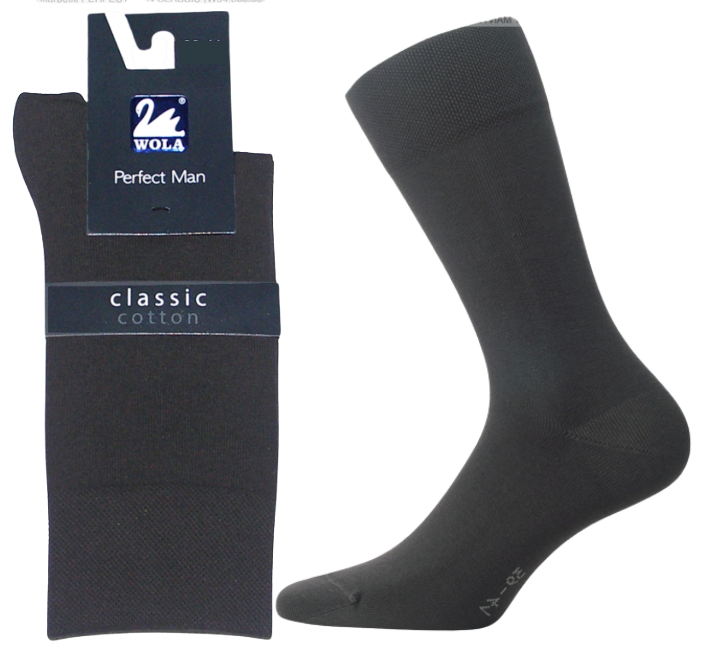 

Skarpety męskie bawełna Perfect Man 42-44 grafit