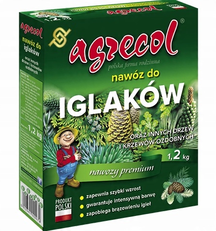 

Nawóz Do Iglaków Granulowany 1,2kg Agrecol