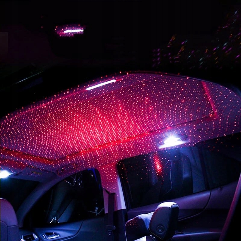 PROJEKTROR DO SAMOCHODU USB LED 2 KOL Producent Roneberg