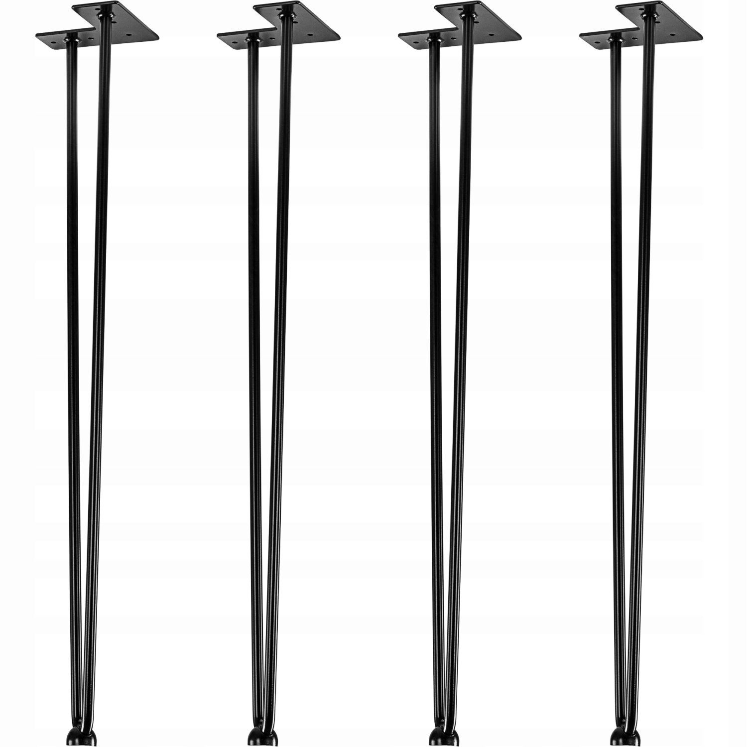 

4x Metalowe Nogi Stołu Hairpin Legs 71 CM 2 Pręty