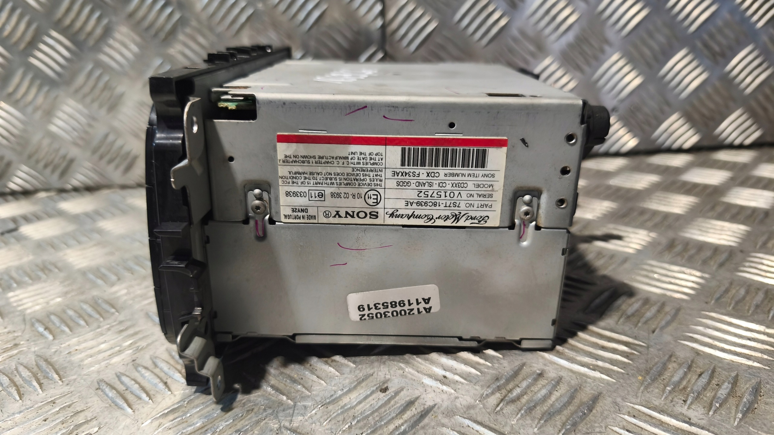 RADIO CD FORD S-MAX e 2007r VP6M2F-18C821-AE