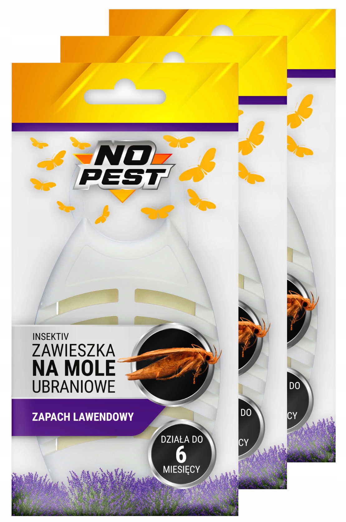 

Lawendowa Zawieszka Na Mole Ubraniowe No Pest x3
