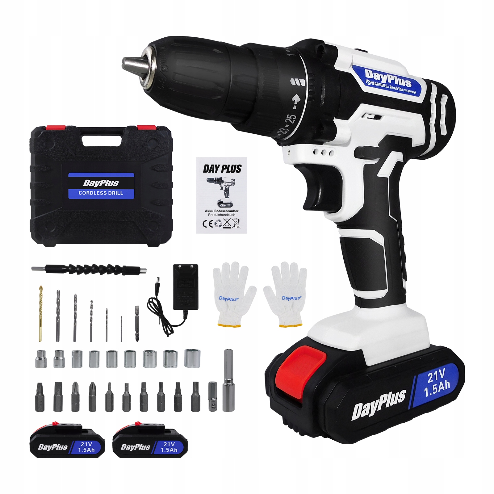 

Wkrętarka Dayplus 2X akumulator bity Najnowsza