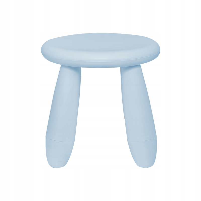 KRZESEŁKO DLA DZIECI KRZESŁO DZIECIĘCE PLASTIKOWE STOŁEK niebieski STABILNY Kolor odcienie niebieskiego