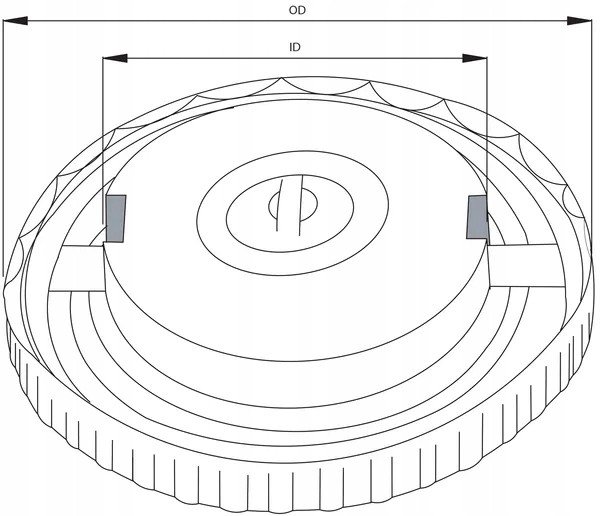 Korek wlewu paliwa 30 mm Numer katalogowy części K. FCMT52