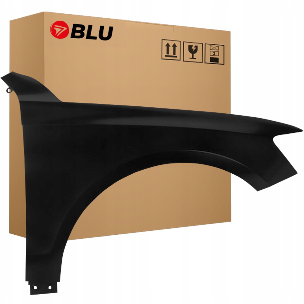 Blu Blatník Audi Q5 8R LZ9Y pravý černý 08-16 přední