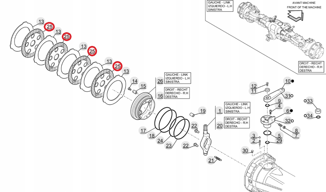 ТОРМОЗНОЙ ДИСК MANITOU MT MLT MLT-X MRT 786594