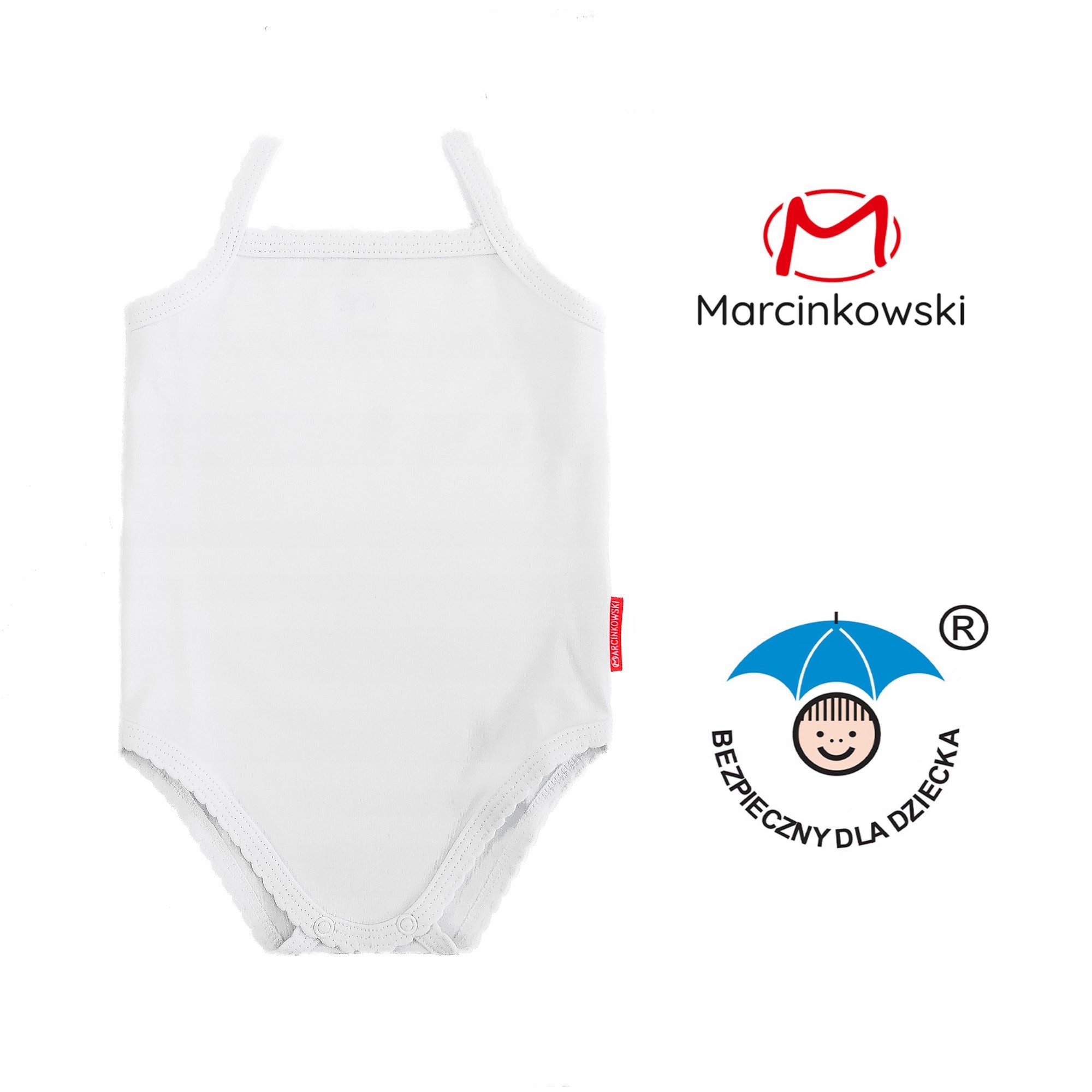 GŁADKIE BODY CIENKIE RAMIĄCZKA BAWEŁNA HIT ROZ. 80 Liczba sztuk w ofercie 1 szt.