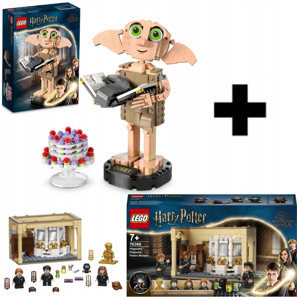 Lego Harry Potter Dobby A Domácí Skřítek 76421 Lego 76386 Dárková Sada