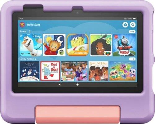 Amazon Fire 7" detský tablet, 16GB, (r. 2022, rodičovská kontrola) fialov