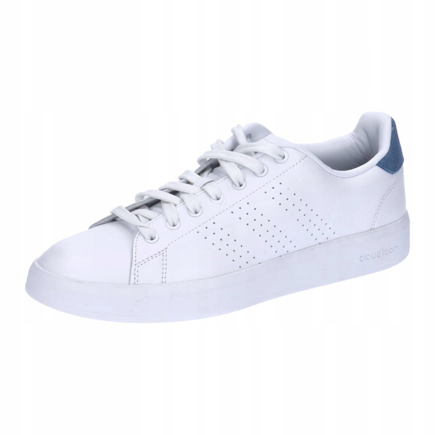 Adidas Advantage Pánské Kožené Sportovní Boty Bílé 41 1/3 J8C