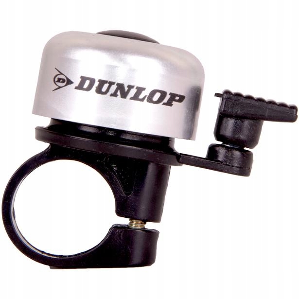 Dzwonek rowerowy gruszka śr 35mm Dunlop Srebrny
