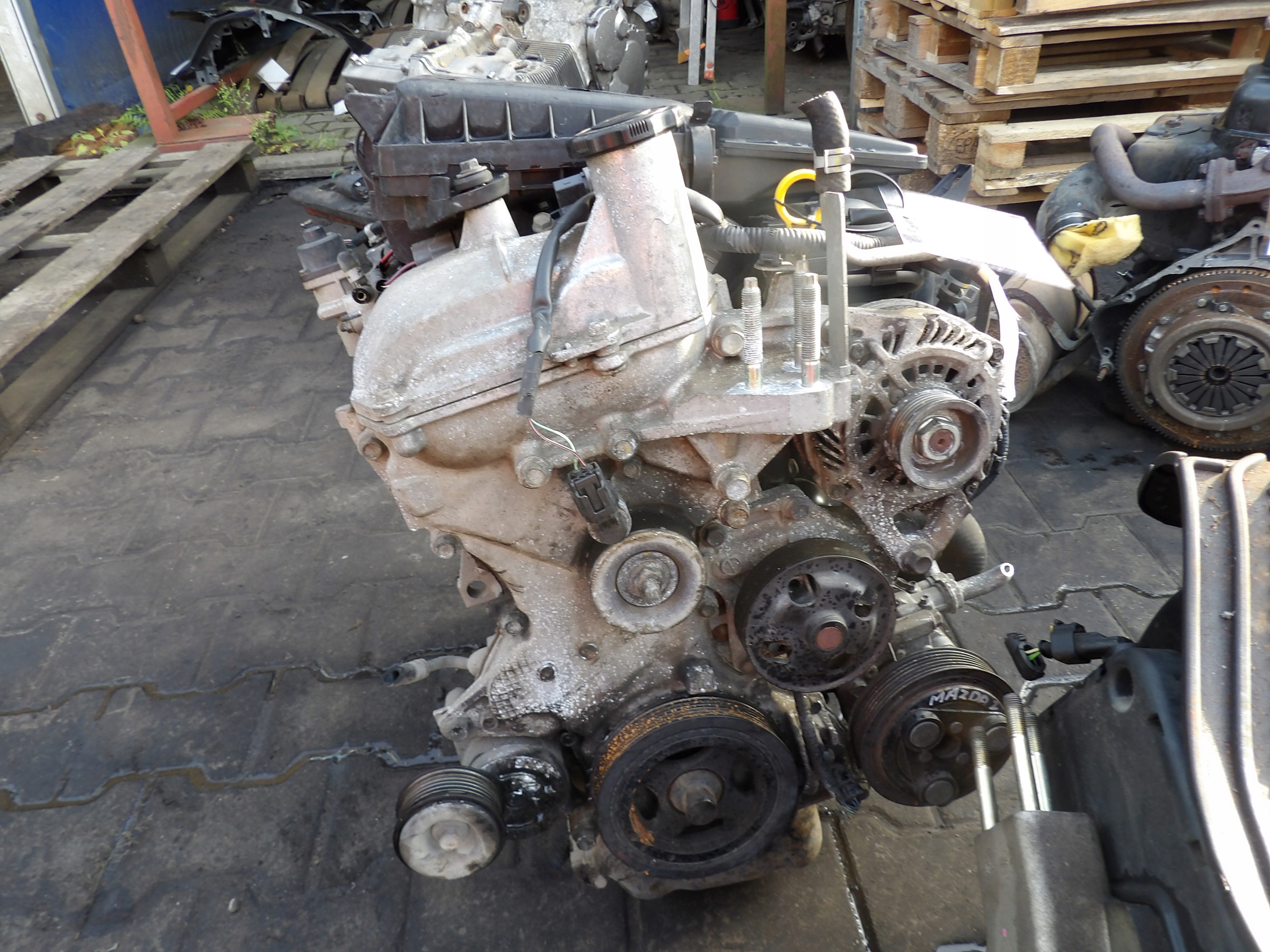 Mazda 2 III engine 1,3B 63KW 86KM ZJ