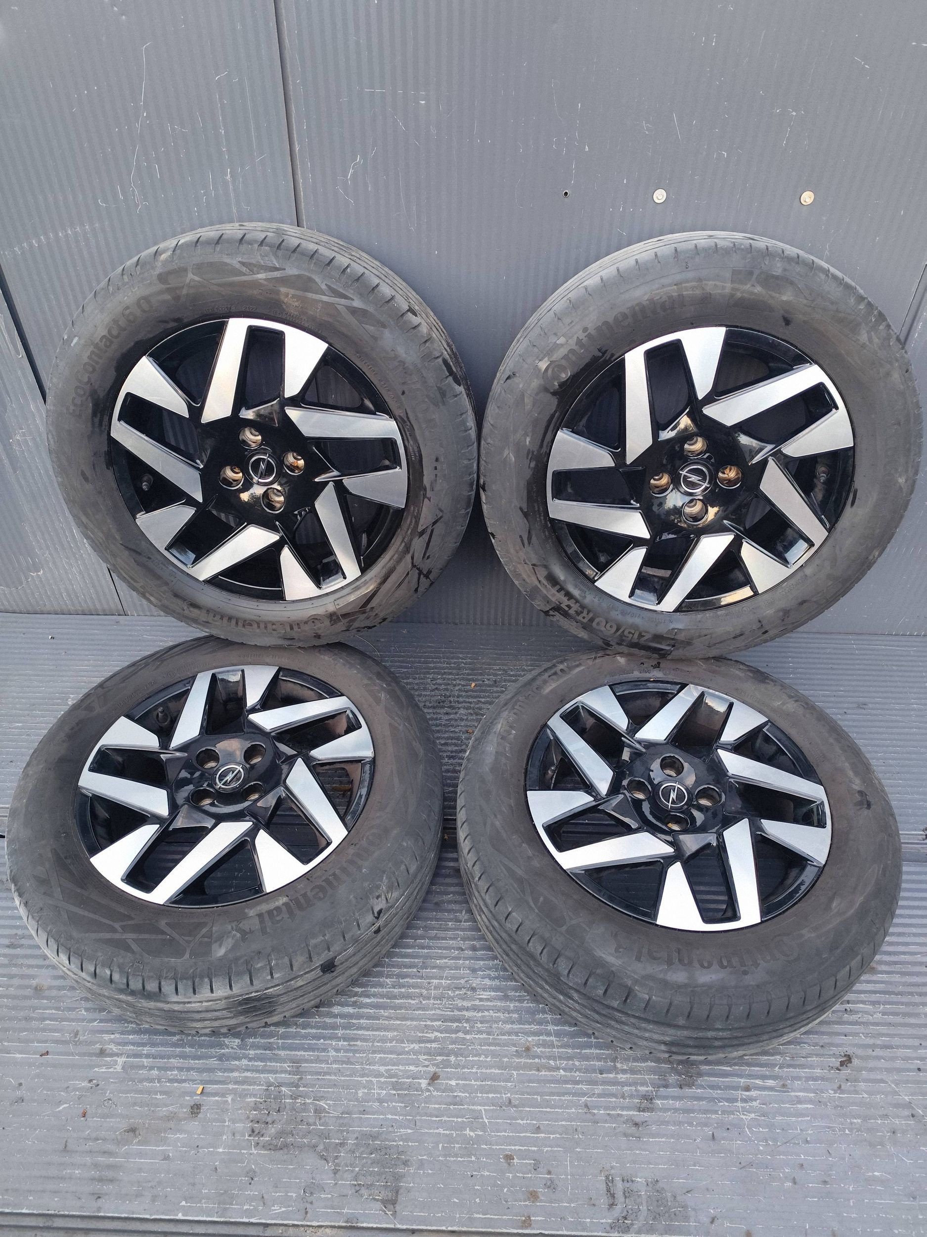 OPEL MOKKA II B wheels discs ALU 215/60/17 KOMPLET dismantling