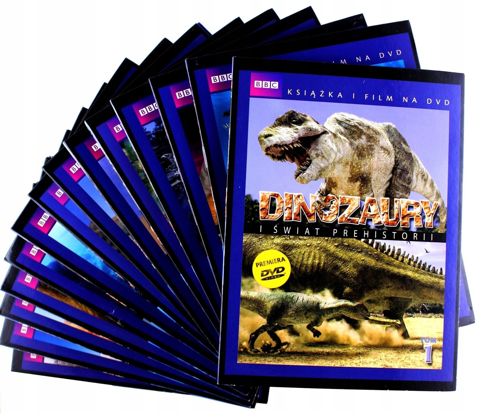 

Dinozaury I Świat Prehistorii (14DVD)