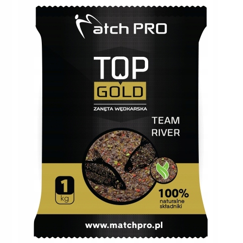 Zanęta Top Gold Team River 1kg Matchpro