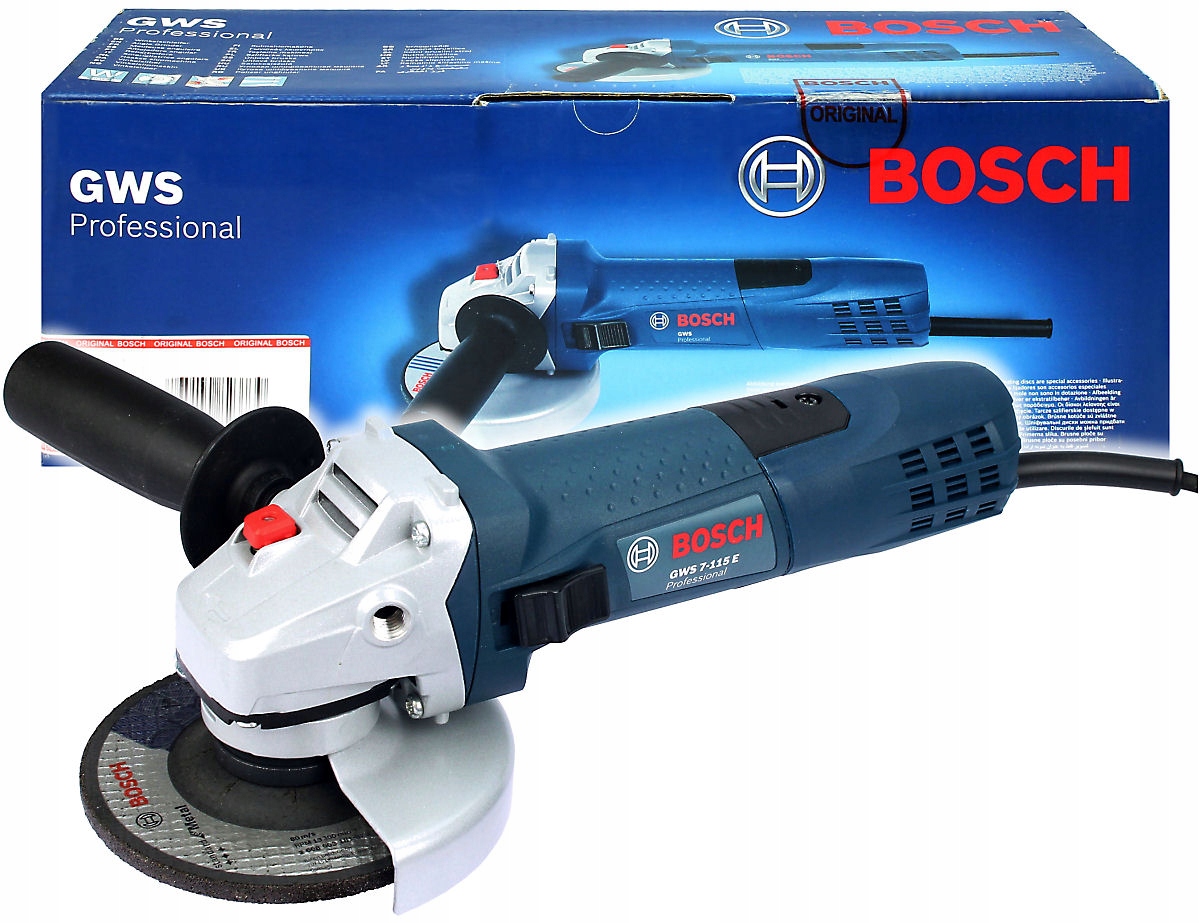 

Szlifierka Kątowa Gws 7-115 E Bosch regulacja