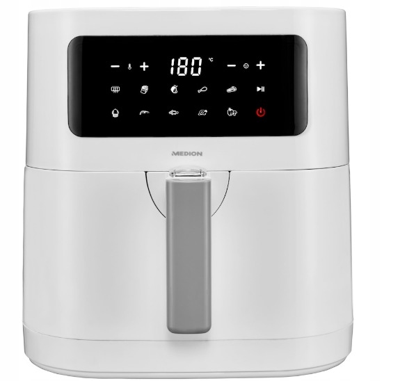 Frytkownica Air Fryer Medion 2150W 6,8L,9 Progr.100 Przepisów w aplikacji