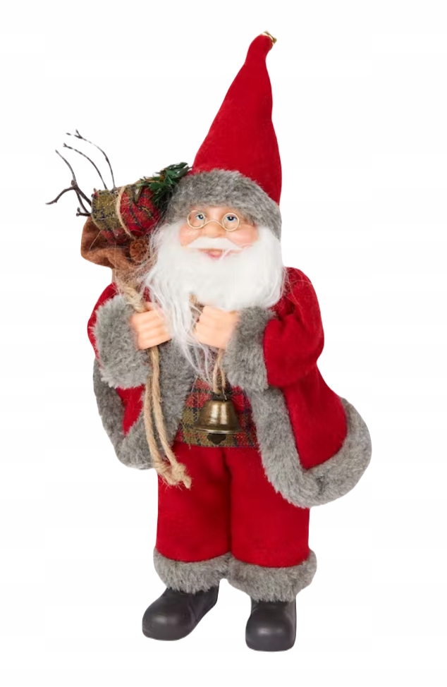 

Figurka świąteczna Mikołaj duży stojący 25cm