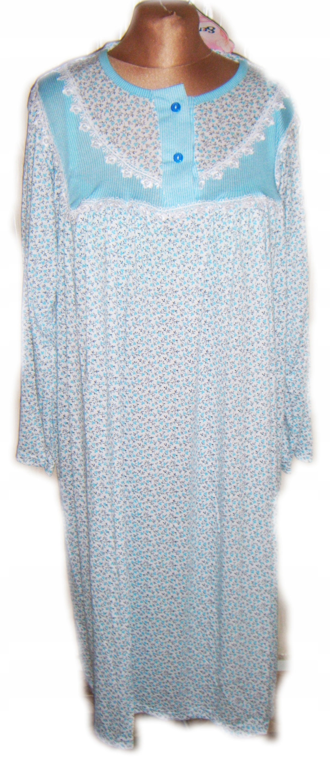 

Duża Koszula Nocna Damska XL 2XL,3XL Wzór rozm.XL
