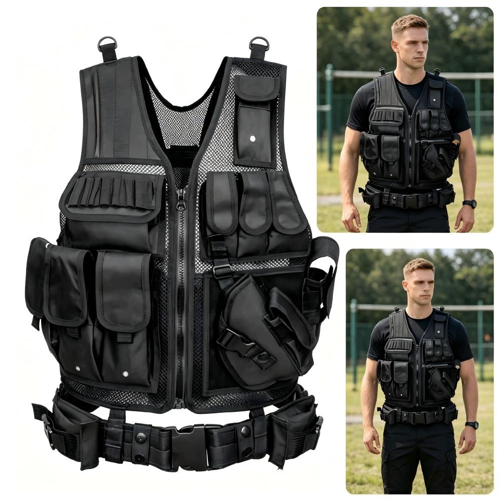 Taktická Bezpečnostní Vesta Vojenské Armády