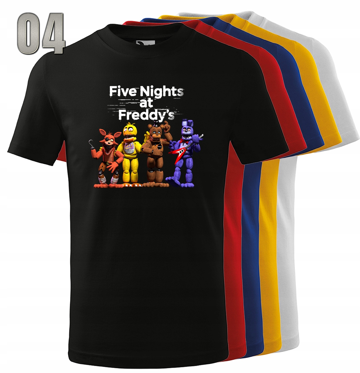 KOSZULKA DZIECIĘCA FNAF 134 Wiek dziecka 6 lat +