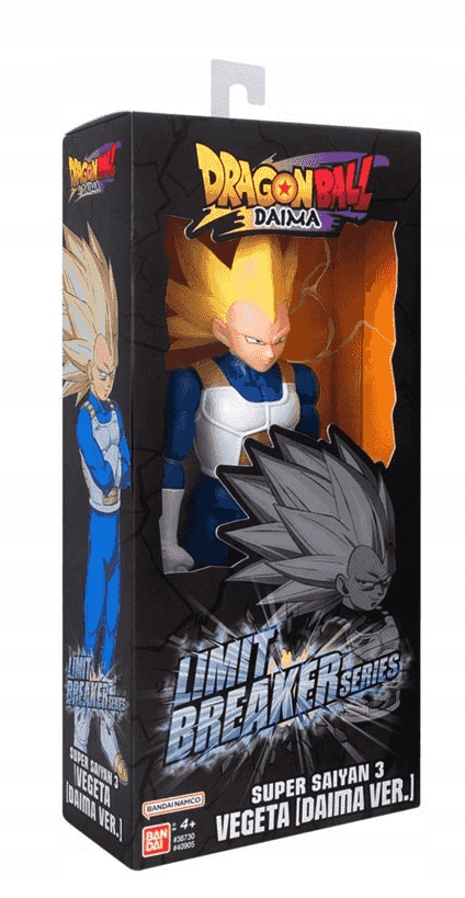 Bandai Red Dragon Ball Daima SS3 Vegeta Obří figurka Limit Breaker 3