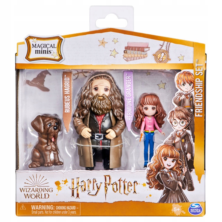 HARRY POTTER 3 PAK HERMIONA HAGRID SPIN MASTER Marka Spin Master