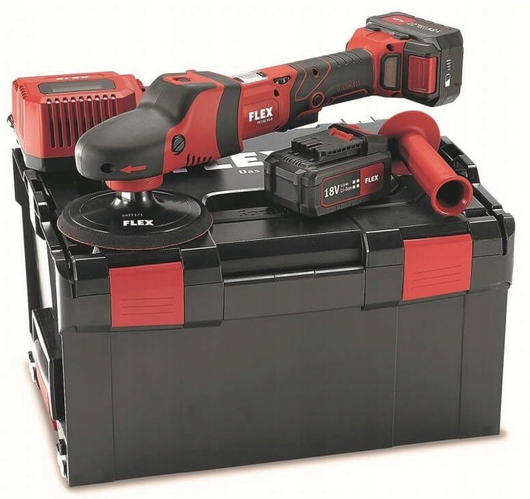 FLEX PE 150 18,0-EC /5,0 set бездротова полірувальна машина