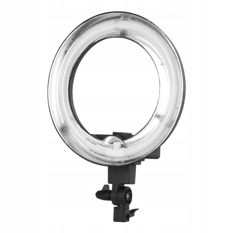 Lampa pierścieniowa Ring light 12' 35W fluorescent czarna + statyw TNS