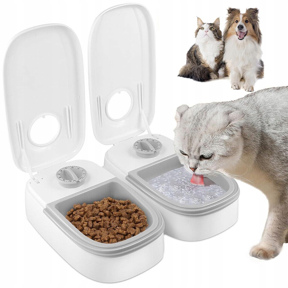 Levně Automatický Podavač 48H S Vyměnitelnou Nádobkou 350 ML Gray&white