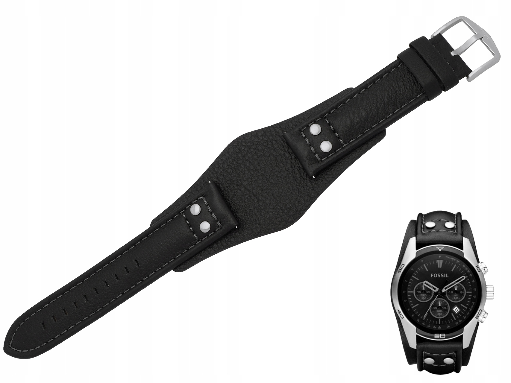 Pásek Fossil CH2586 CH2565 CH2891 CH2564 černý originál
