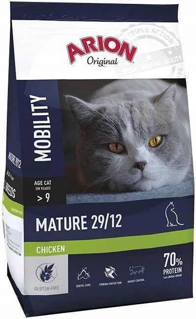 Arion Krmivo Pro Kočky Originál Pro Stařé Kočky 7,5 Kg